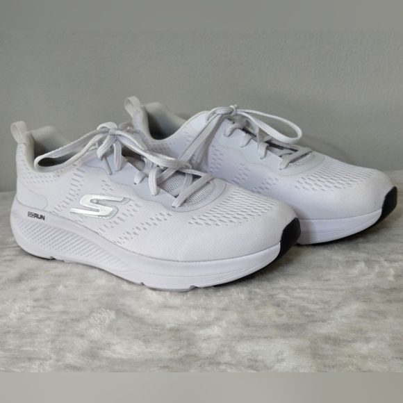 Skechers Shoes - Skechers GoRun Memory Foam White Athletic Shoes